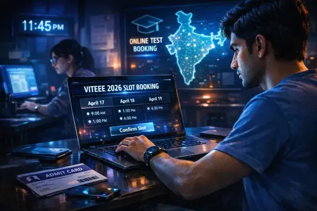 VITEEE 2026 Slot Booking Opens, Securing Exam Access for Aspiring Engineers